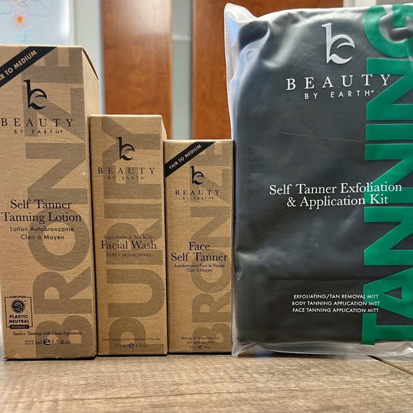 Beauty By Earth Self Tanning Bundle